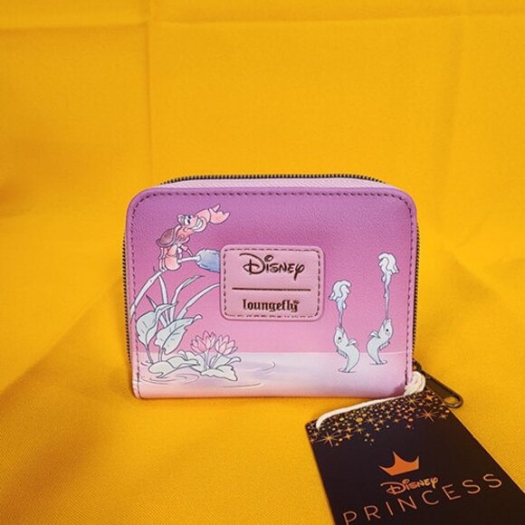 Loungefly Disney Princess Ariel & Eric Kiss The Girl the Little Mermaid Wallet - Picture 5 of 12